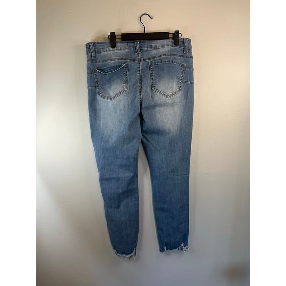 9th and Main Womens Denim Straight Leg Jeans Size 14 - Picture 3 of 5